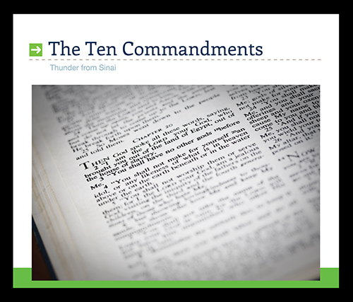 The Ten Commandments